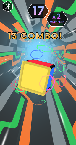 Rotagon puzzle action screenshot