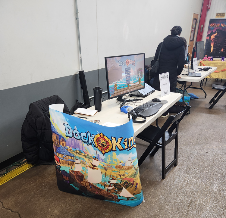 City Wizard Games booth display