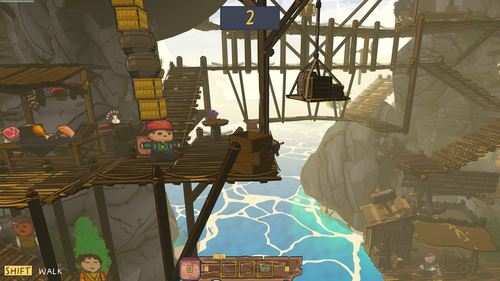 Dock King delivery gameplay screenshot